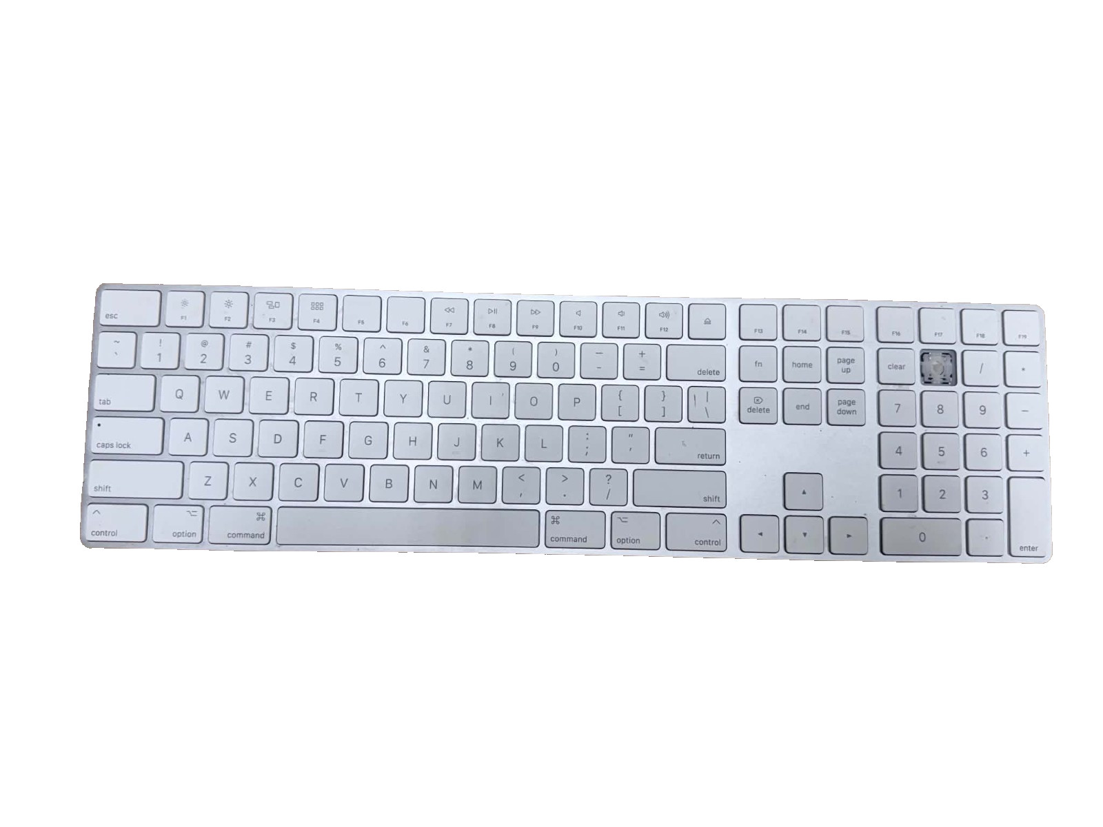 Apple Magic Keyboard with Numeric Keypad – A1843 – Lightning – Used