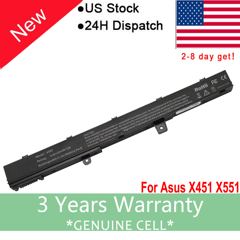 New Brand For Asus X551M X551MA D550M D550MA Li-Ion Battery A31N1319 14.8V