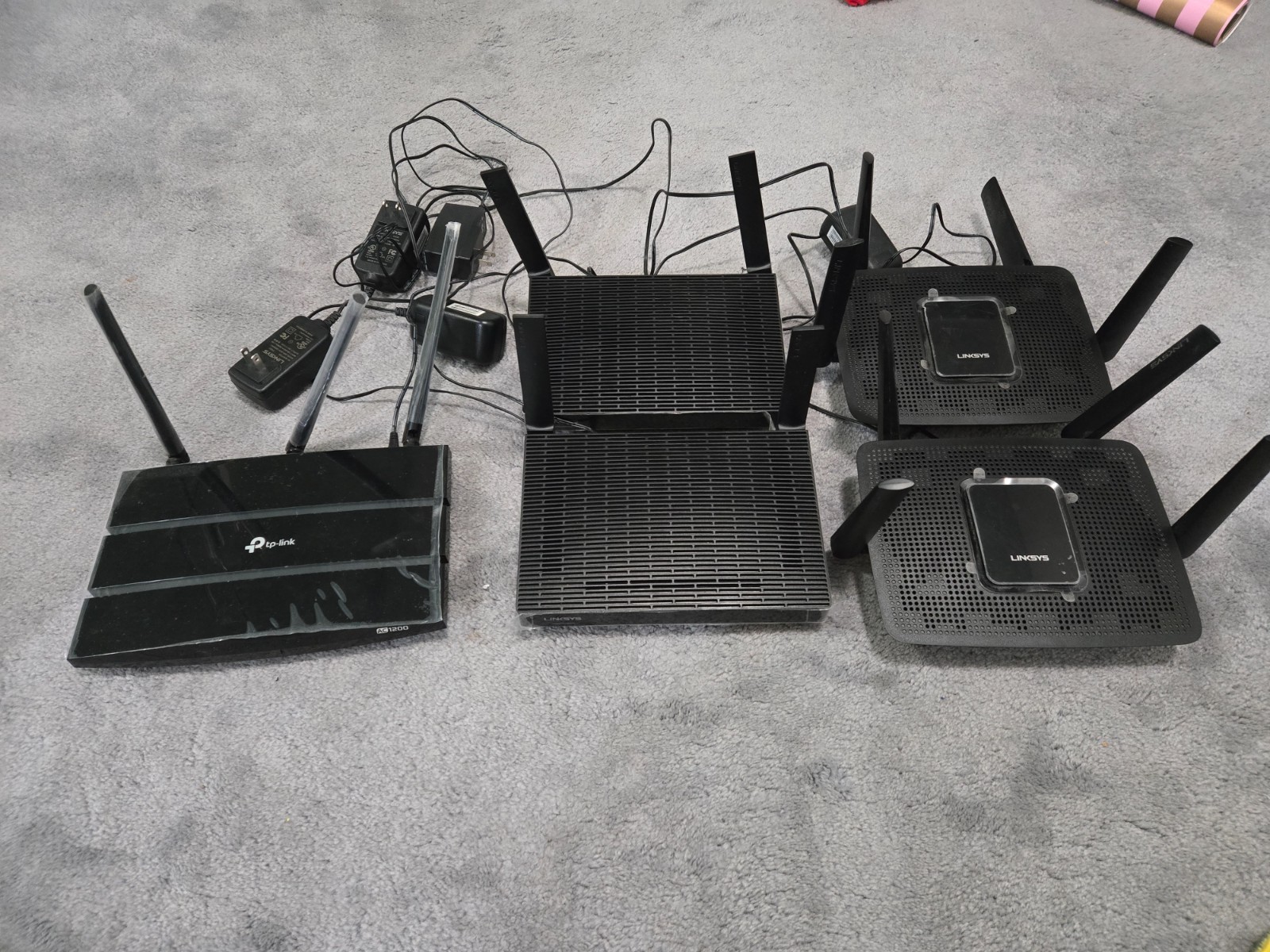Complete Home Network Kit (2x Linksys MR8300, 2x Linksys MR7350, + 2 others)