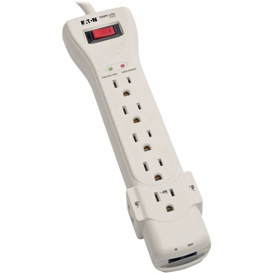 Tripp Lite Protect It 7-Outlet Surge Protector w/ Fax/Modem Protection, 2520 J