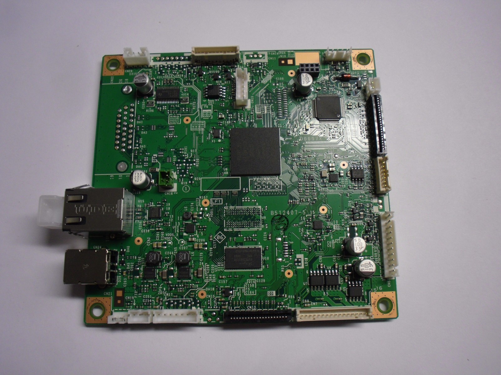 New  GENUINE Brother HL-L5000D, HL-L5100DN, HL-L5200DW Main PCB Board B512407-5