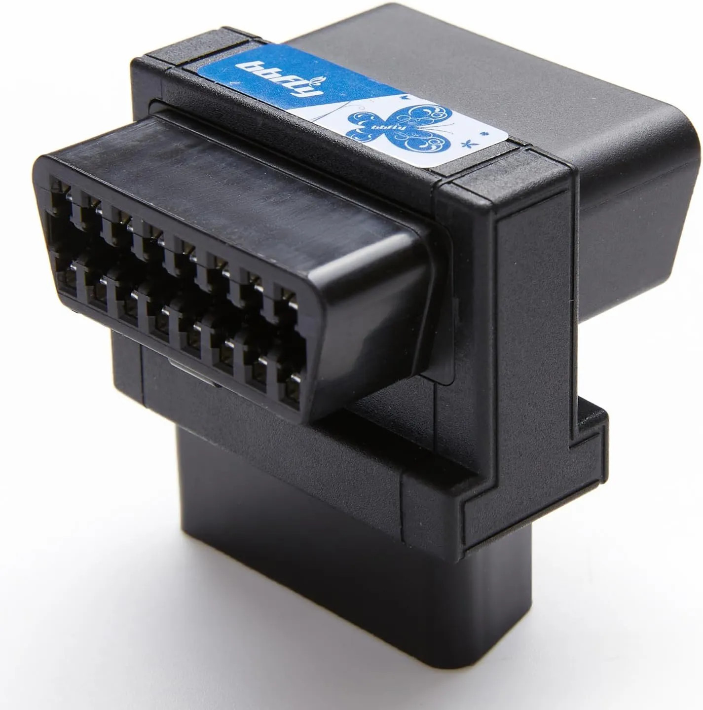 OBD2 Splitter 16 Pin OBDII Port Extension Cable 4cm 1 Male To 2 Female Adapter