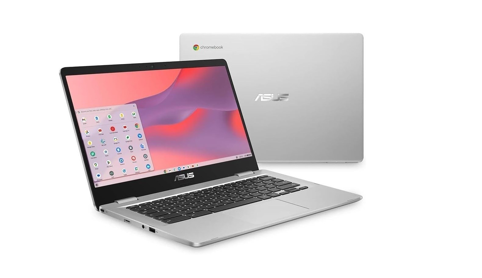 Asus Chromebook 14" FHD Intel N4020 4GB 64GB Silver C424MA-SS44F-B