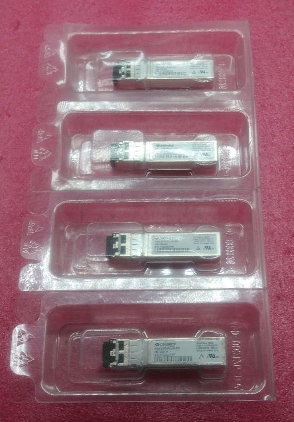 Genuine Palo Alto PAN-SFP-PLUS-SR 10G SFP+ 850nm OEM 450-000434 - Lot of 4