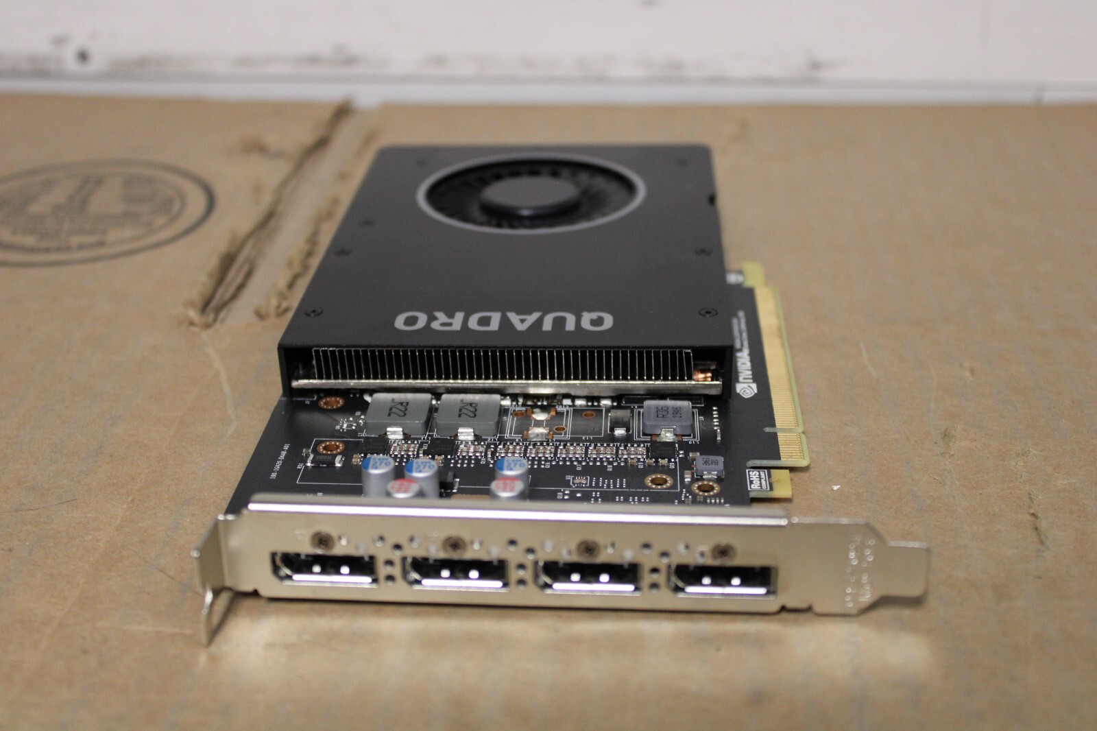 HP NVIDIA Quadro P2200 Graphic Card 5GB GDDR5X 4x DP DisplayPort L58492-001