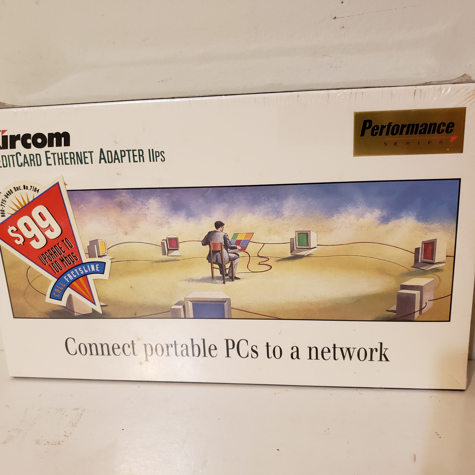 Xircom CreditCard Ethernet Adapter IIPS PS-CE2-10BT New Sealed