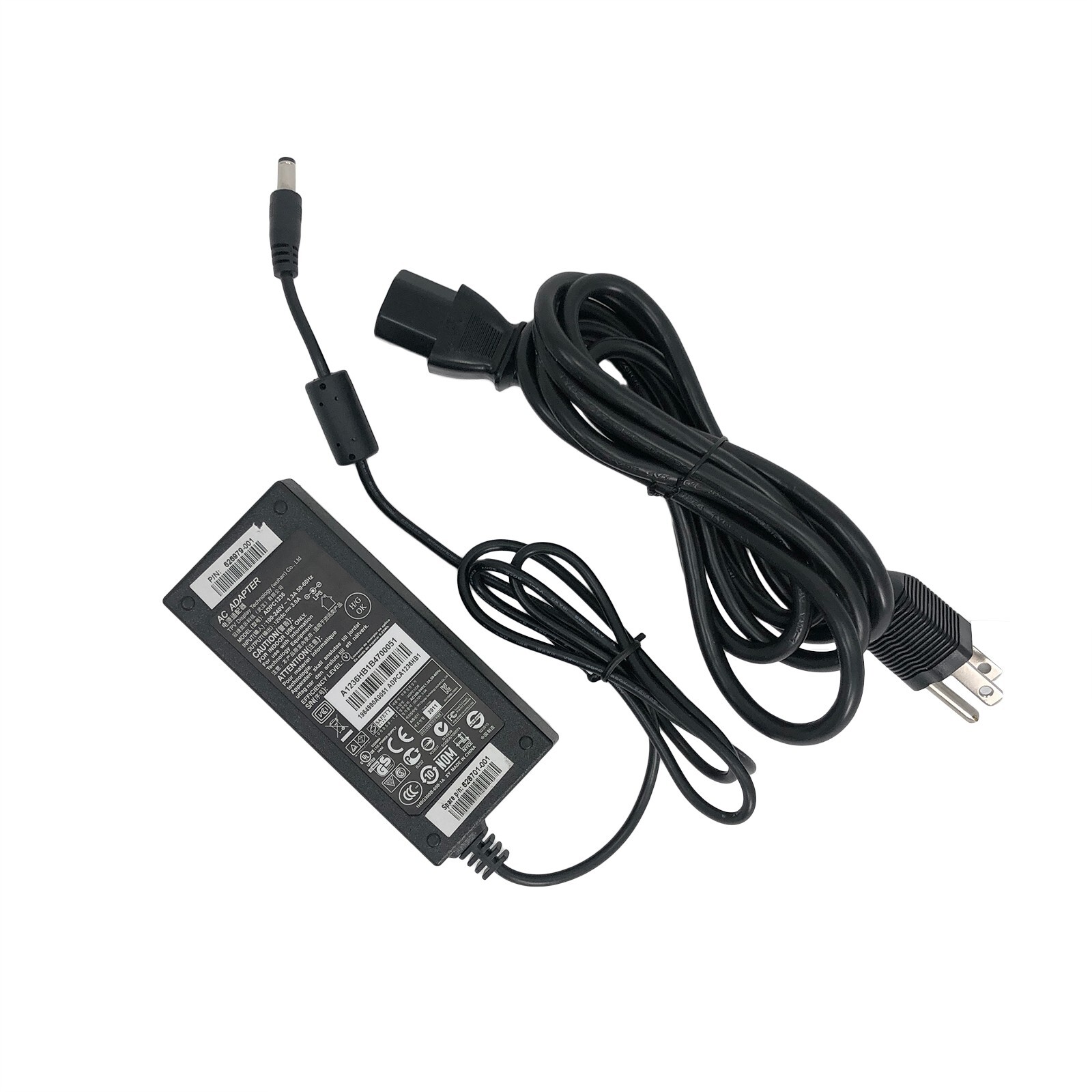 TPV Display Technology AC Adapter ADPC1236 12V 3A 626979-001