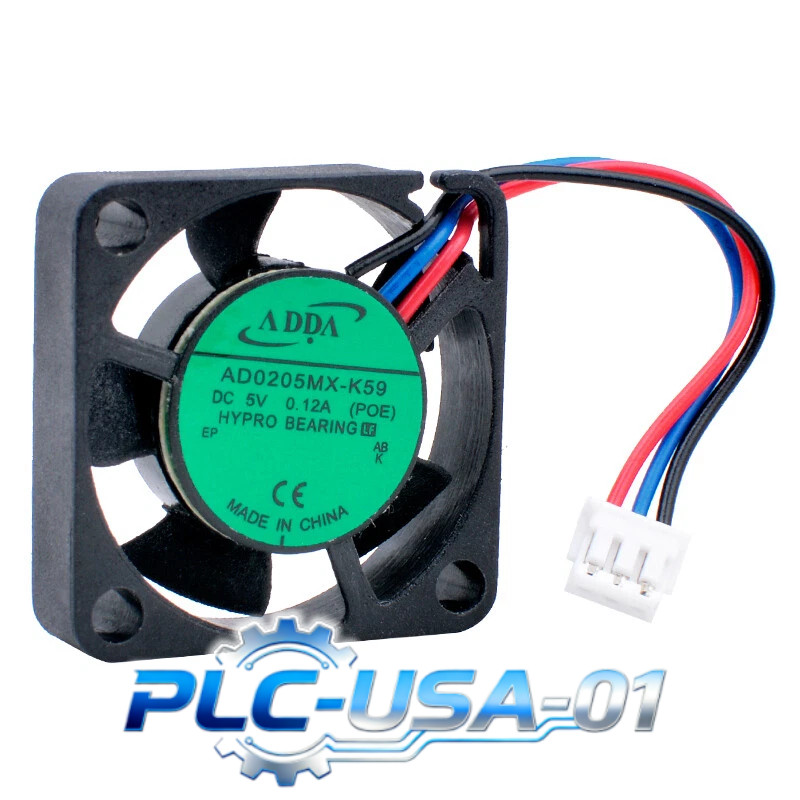 1PCS New ADDA AD0205MX-K59 DC5V 0.12A 3pin micro cooling fan 25mm  Fast ship