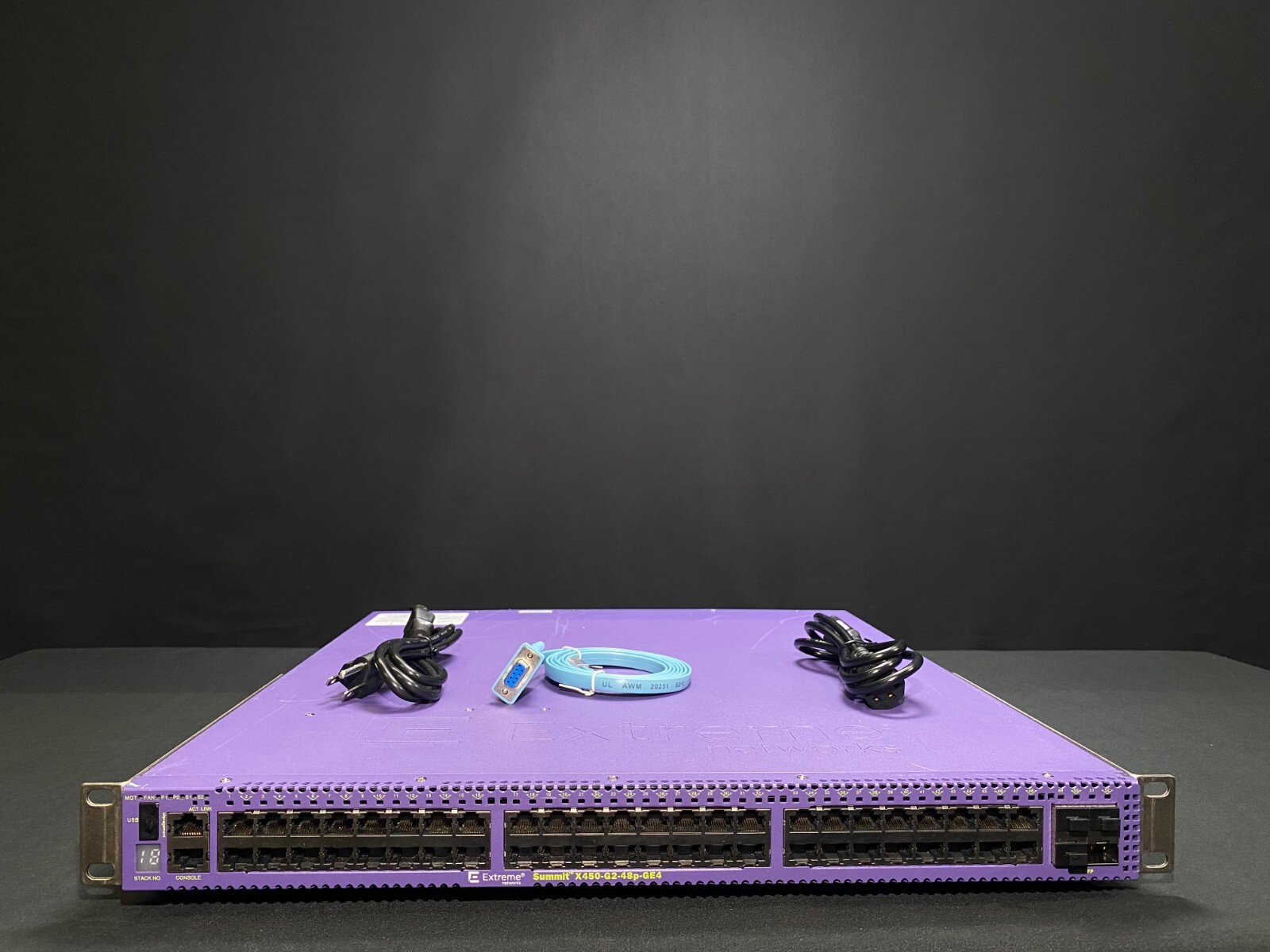 Extreme Networks  X450-G2-48p-GE4-Base 48x Ports Rack Managed Switch-Fast Ship