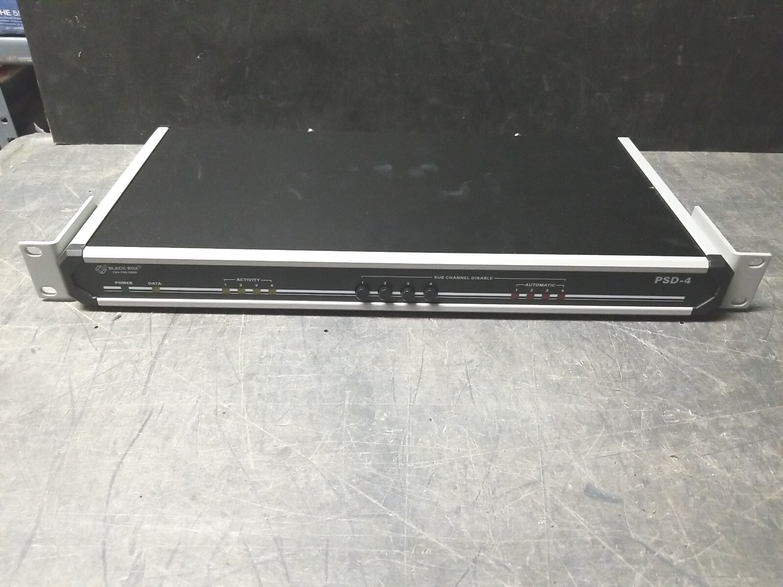 Black Box PSD-4  TL304A, 4-Channel Programmable Switch