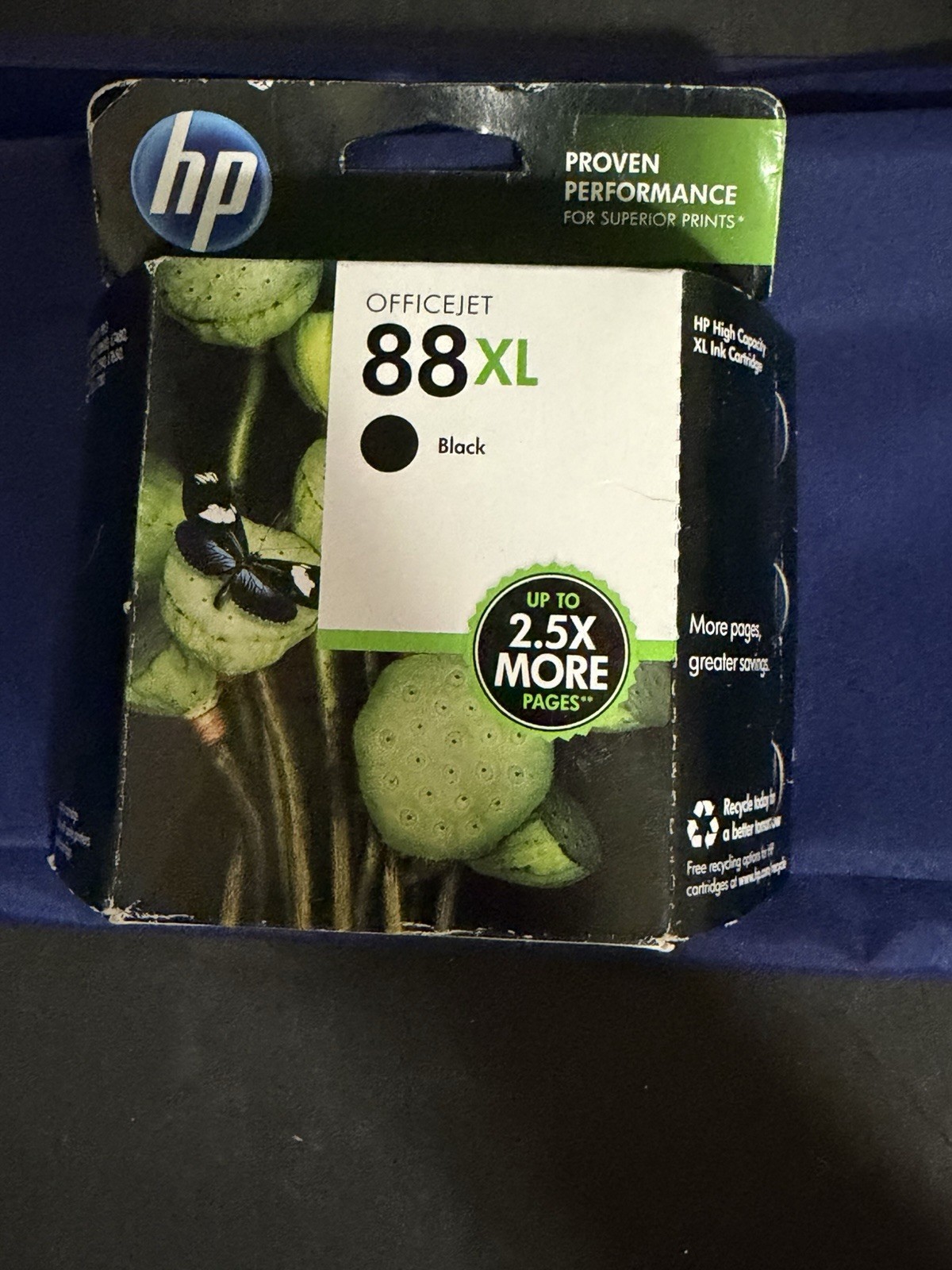 Genuine HP 88XL Black Ink Cartridge High Yield C9396A New Sealed OEM