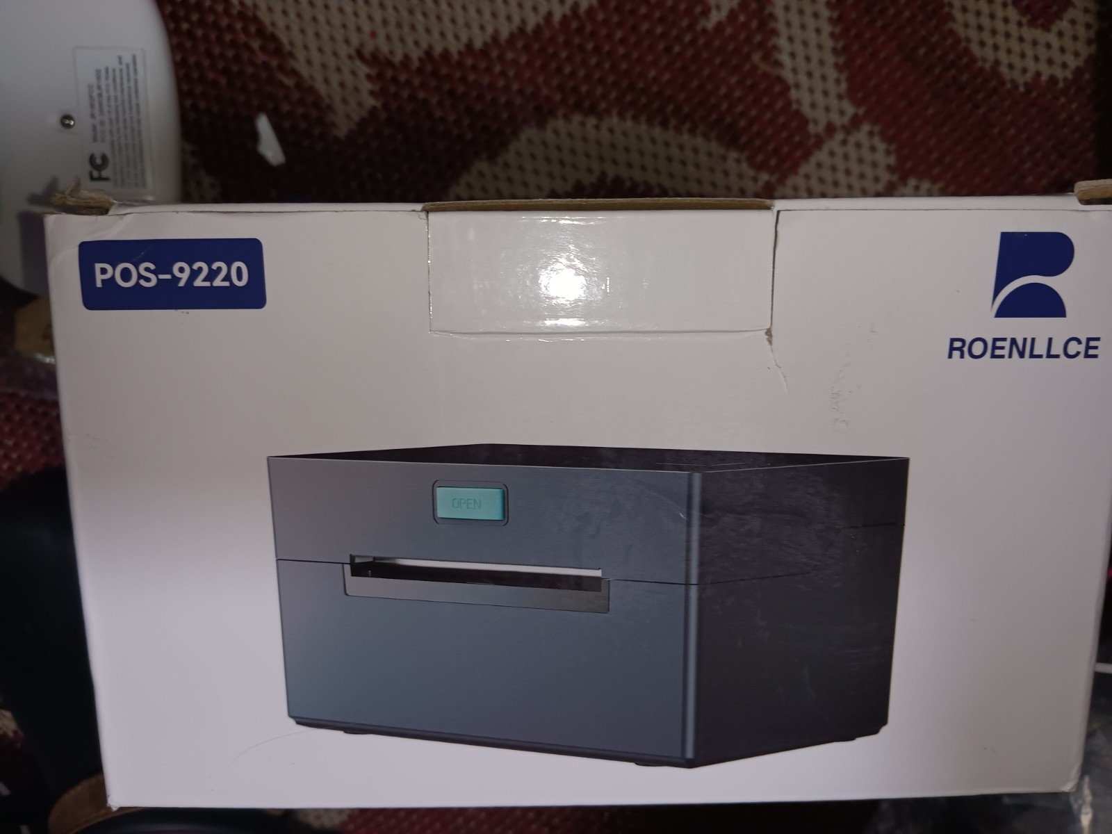 ROENLLCE POS-9220 Bluetooth 4 X 6 Thermal Shipping Label Printer