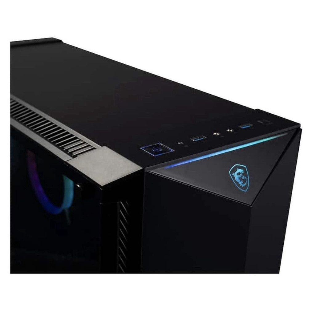 MSI Aegis Gaming Desktop Tower PC w/ Dedicated Graphics, RGB Lighting, Black