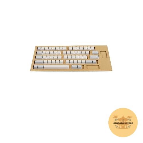 PFU HHKB Professional Key Top Set White Blank for US Layout PD-KB400KTWN