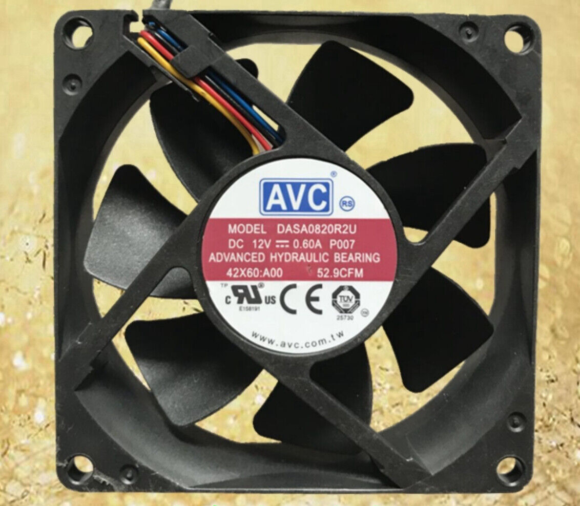 AVC 12V DASA0820B2U/R2U 8CM DA/DS08020B12H/T12H/12U Industrial Cooling Fan