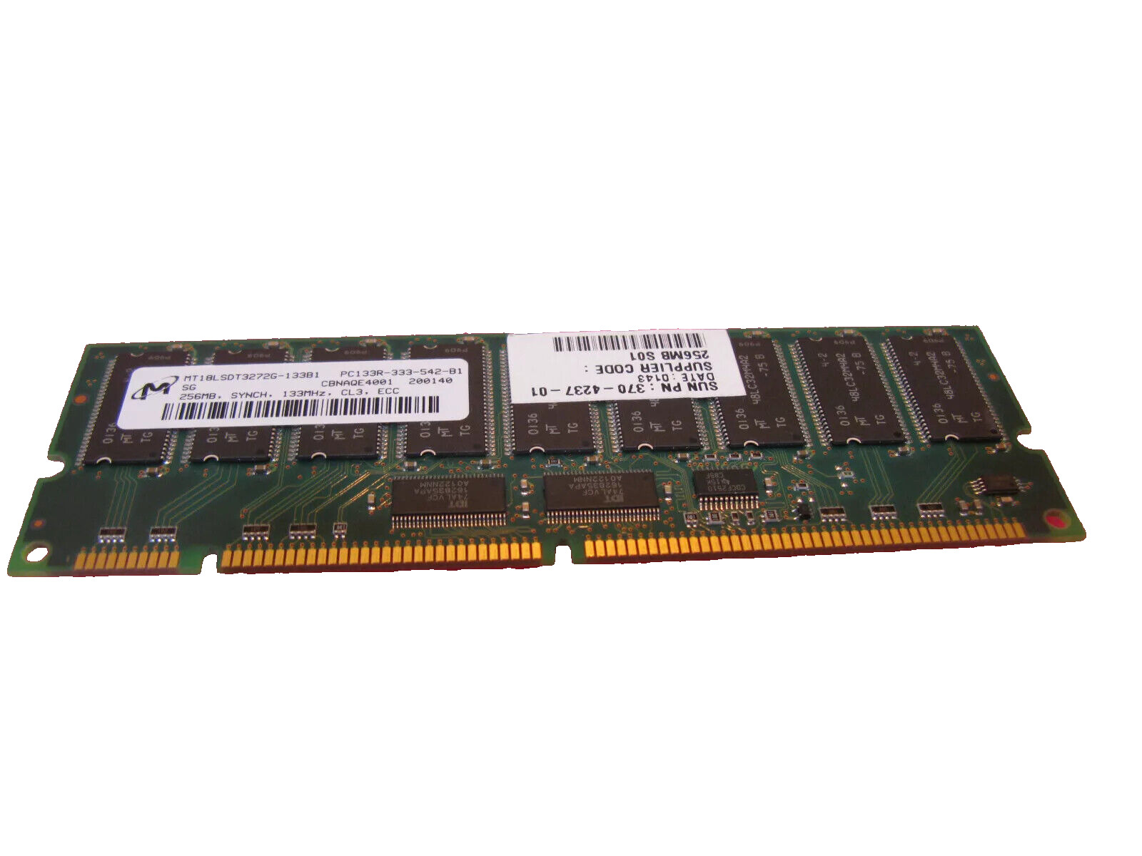 370-4237 Sun Microsystems Sun X7091A Sun 256MB SDRAM DIMM 370-4237