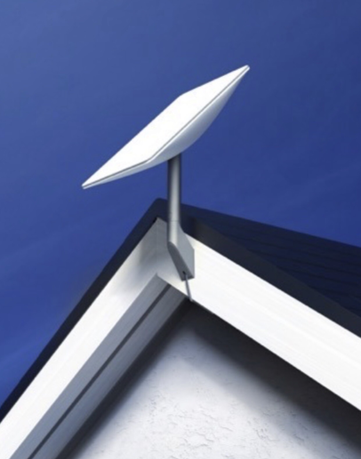 Starlink Short Wall Mount for Gen 2 Articulated or High Performance Dish