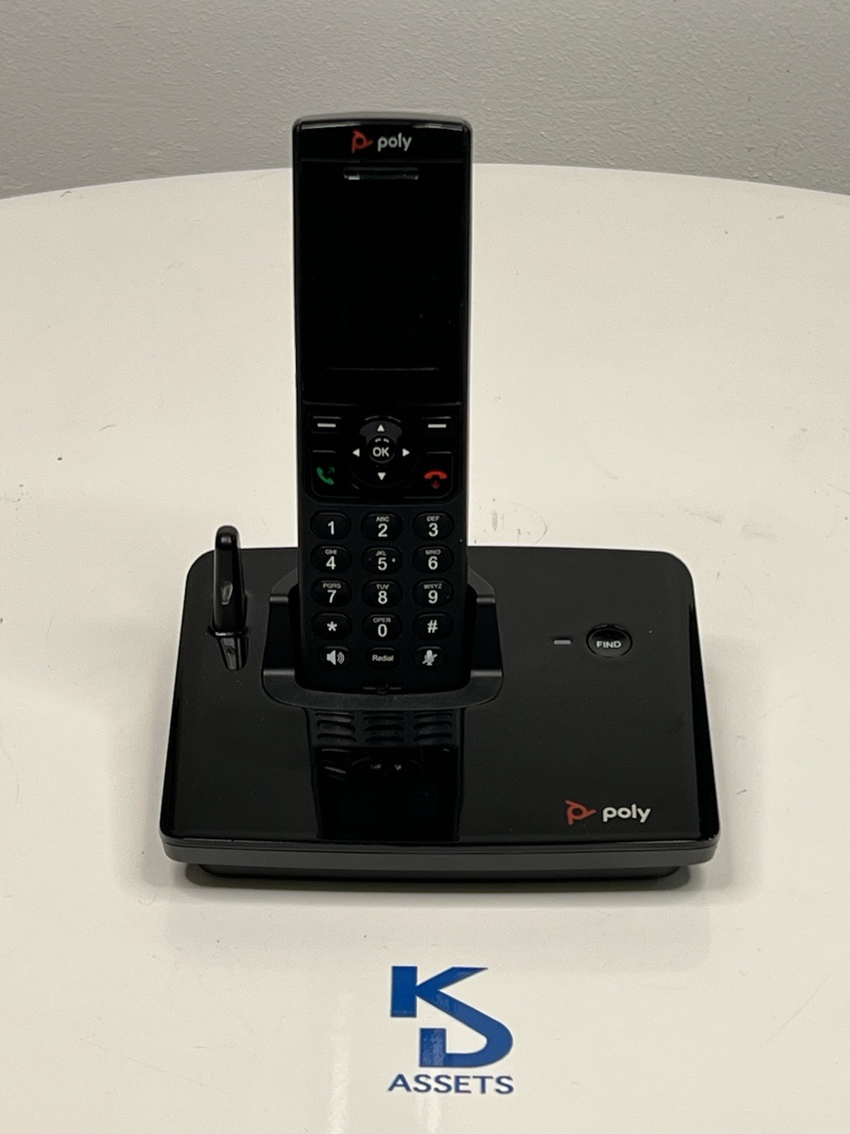 Polycom VVX D230 DECT Wireless IP Phone Handset & Base - No Charger