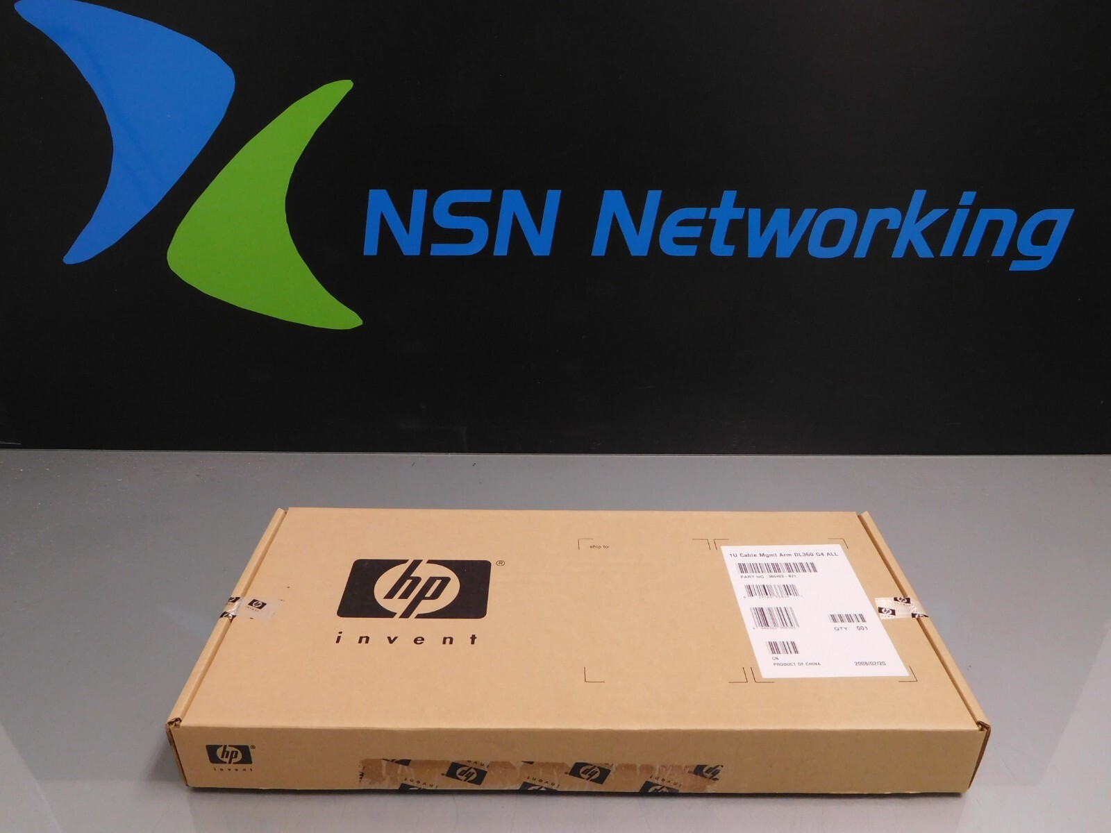 NEW HP 365403-B21 1U Cable Management Arm Kit For ProLiant DL360 G4 Server