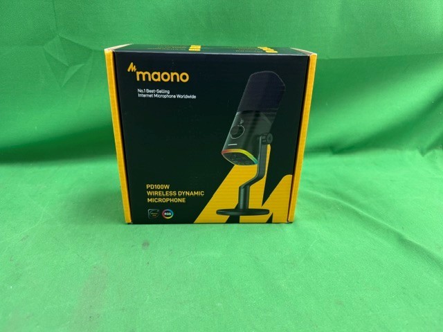 Maono PD100W Wireless Dynamic Desktop Microphone USB-C Missing Mic A (F40052780)