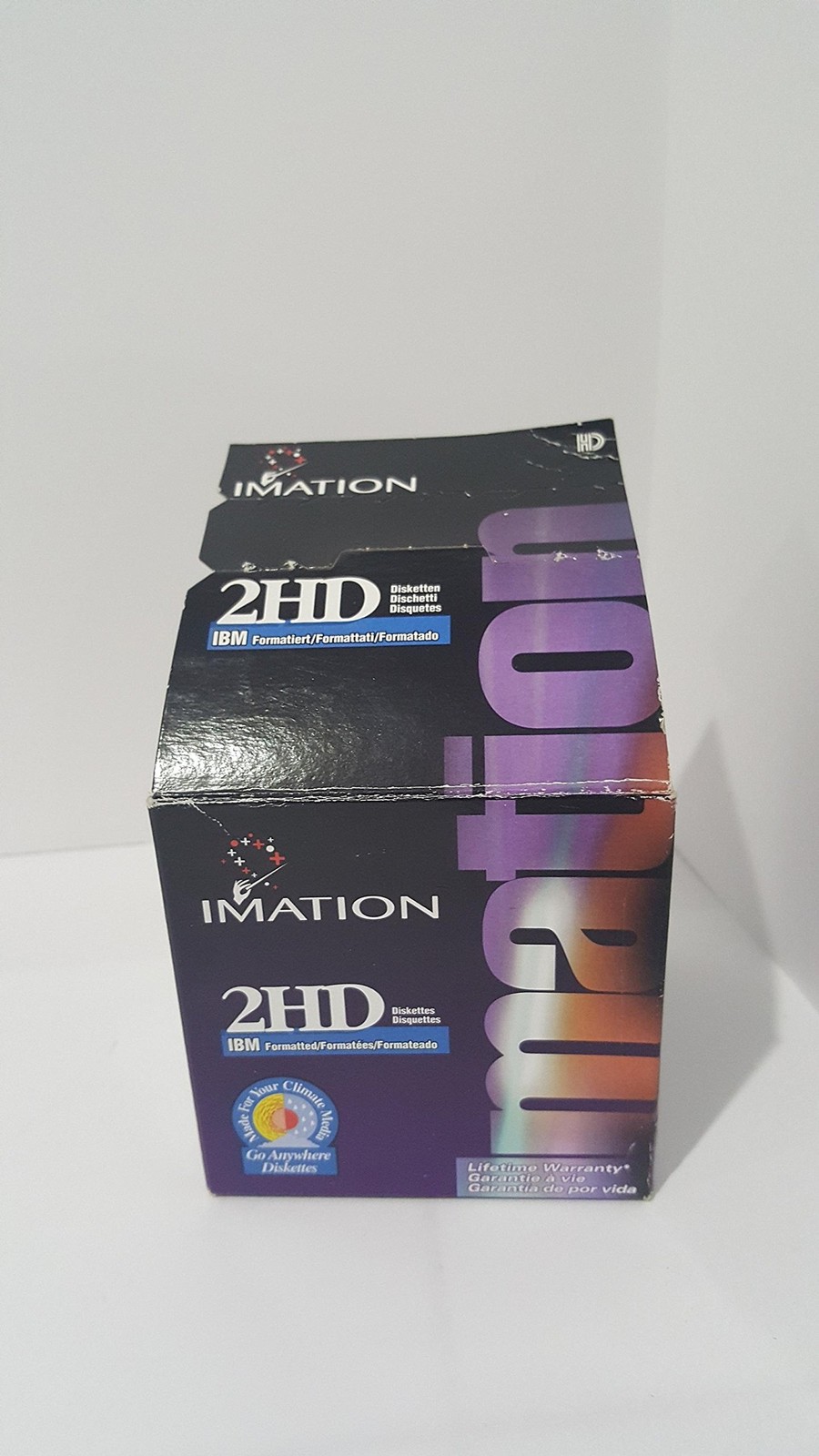 Imation - 3.5" Floppy Diskettes Ibm-Formatted Ds/Hd 25/Pack "Product Category...