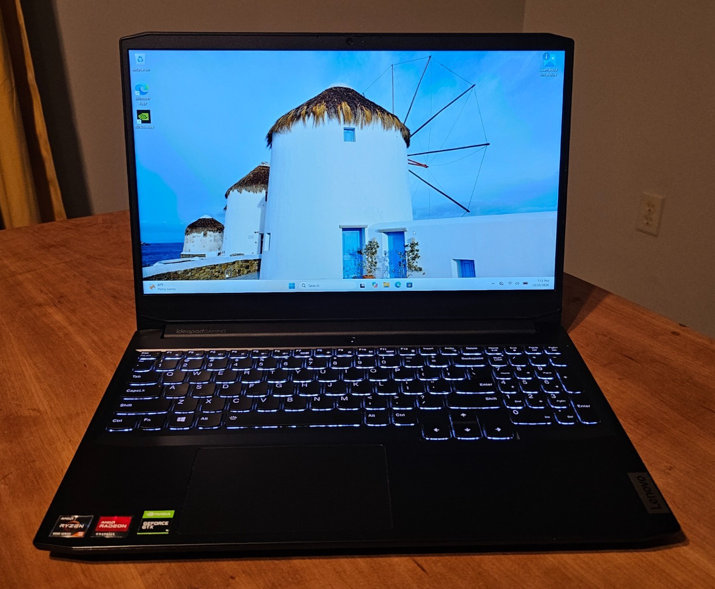 Lenovo IdeaPad Gaming 3 Ryzen 5 5600H 16GB 512GB NVMe FHD 120Hz Nvidia GTX 1650