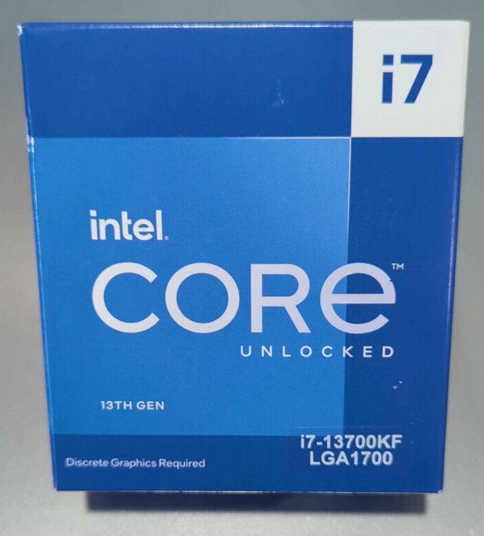 Intel Core i7-13700KF Processor (5.4 GHz, 16 Cores, LGA 1700) New - Sealed
