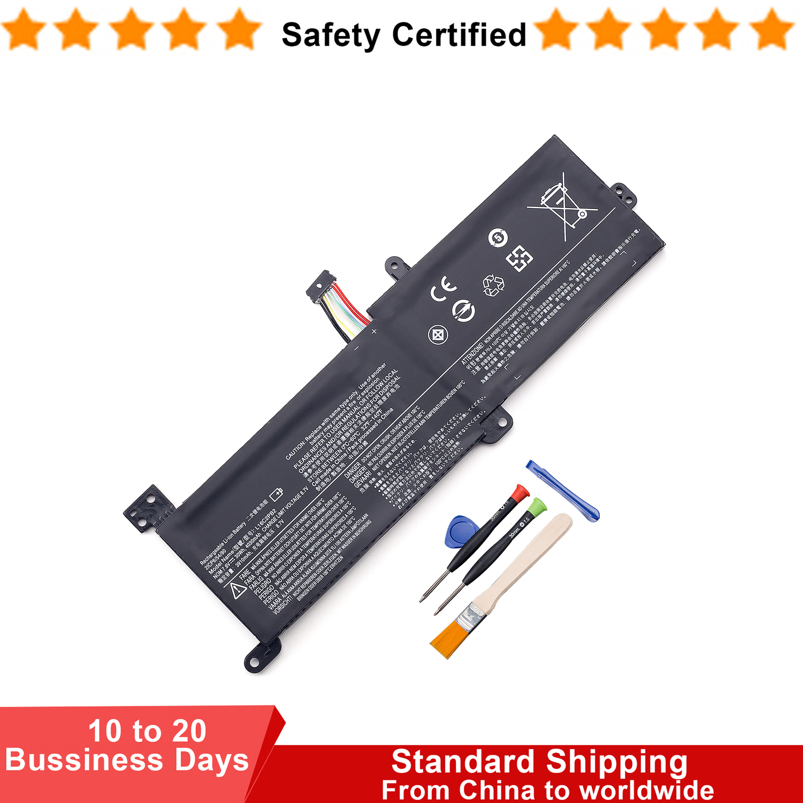 L16C2PB2 L16L2PB2 Battery For Lenovo Ideapad 320-15ABR 320-15AST 520-15IKB 30WH