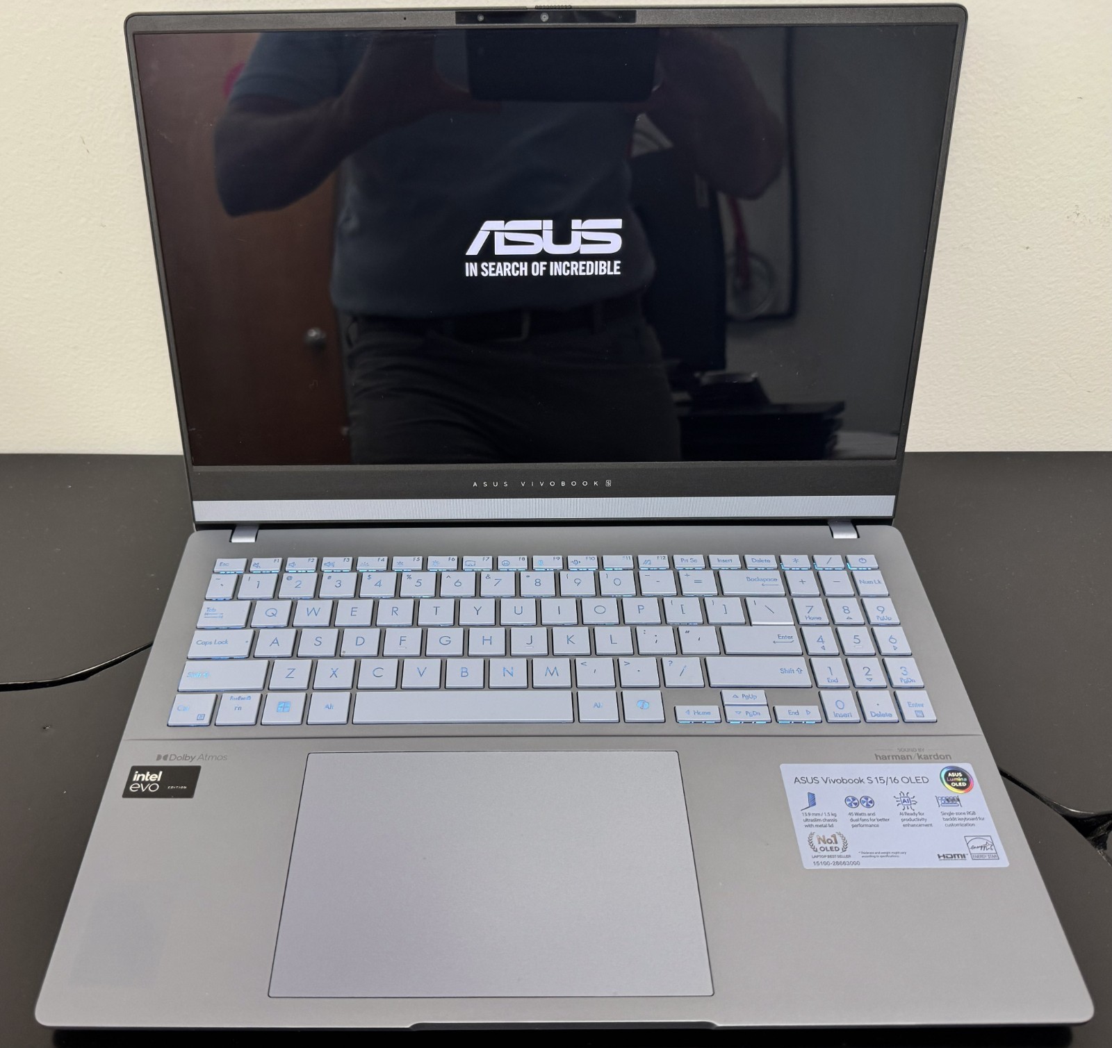 ASUS Vivobook S 15 15.6" 3K OLED 120Hz Intel Ultra 7 155H 16GB RAM 1TB SSD