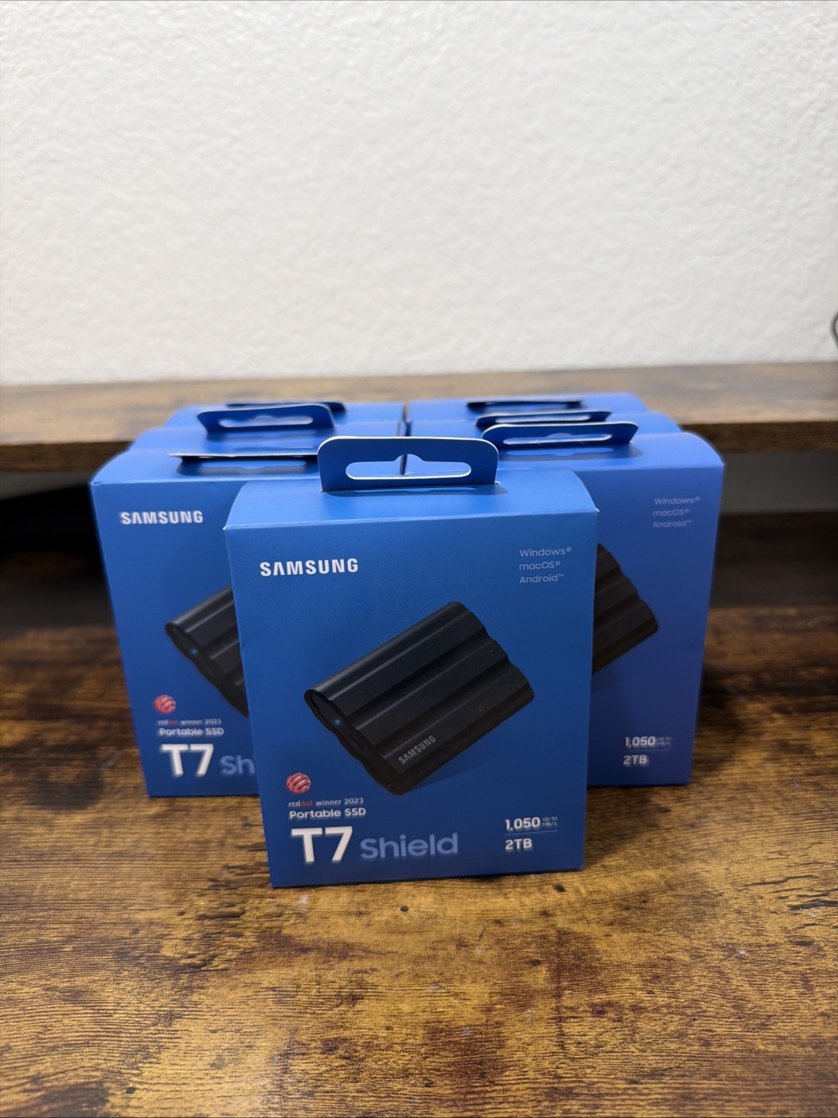 Samsung T7 Shield 2TB External USB 3.2 Gen2 Rugged SSD IP65 Black Read Descripti