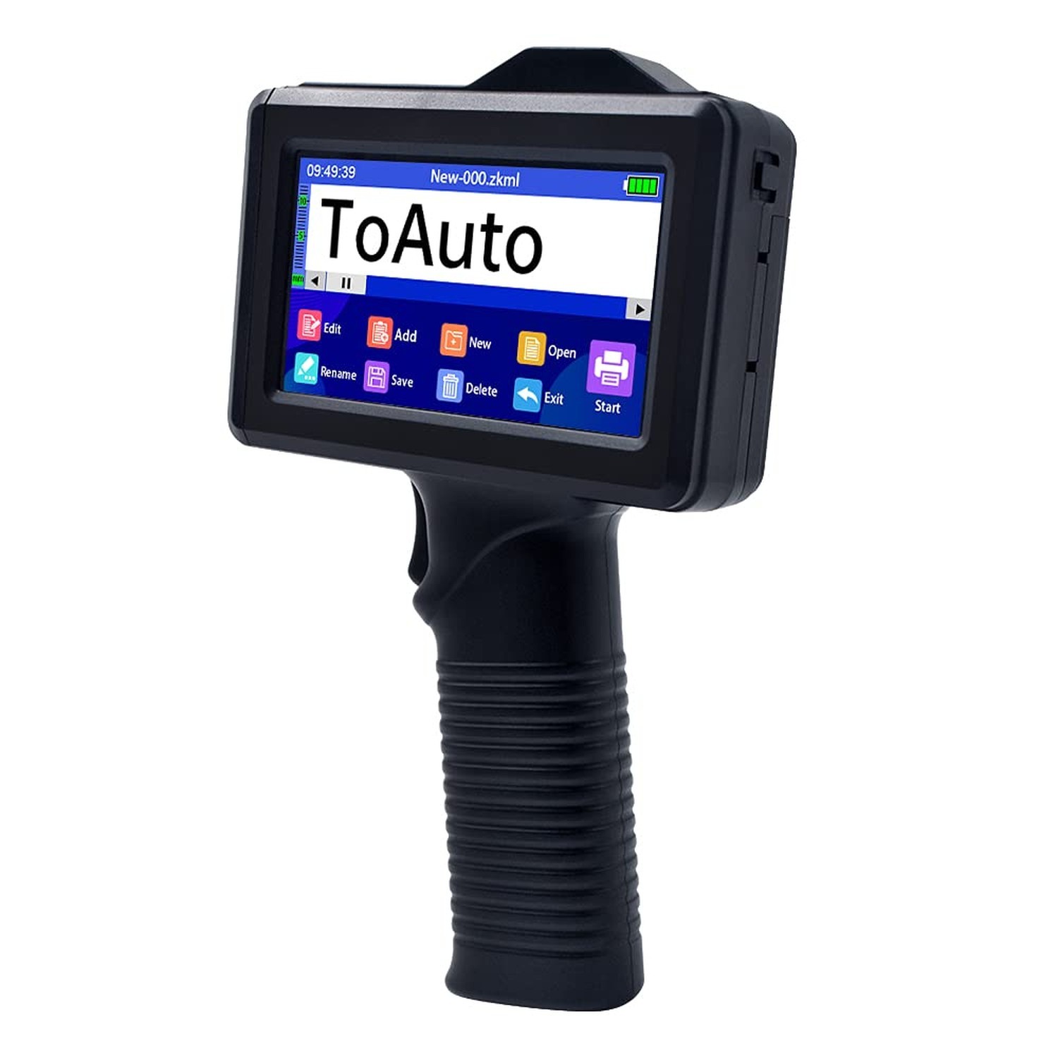 TOAUTO Portable Intelligent Upgraded Handheld Inkjet Printer Gun with 5.6 Inc...
