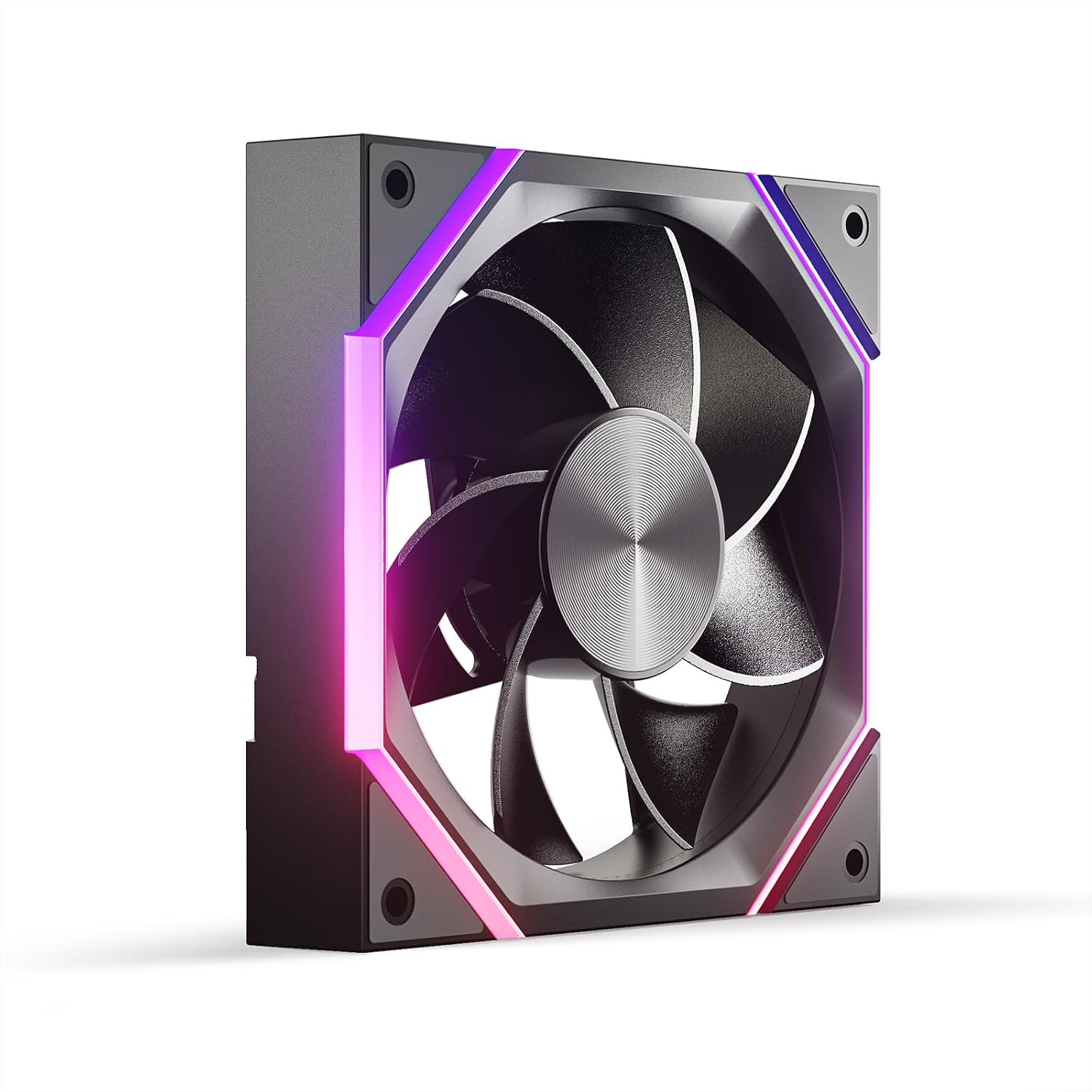 Nyota 120Mm Case Fan with Efficient Cooling, ARGB Fan Lighting, 800-1800RPM S...