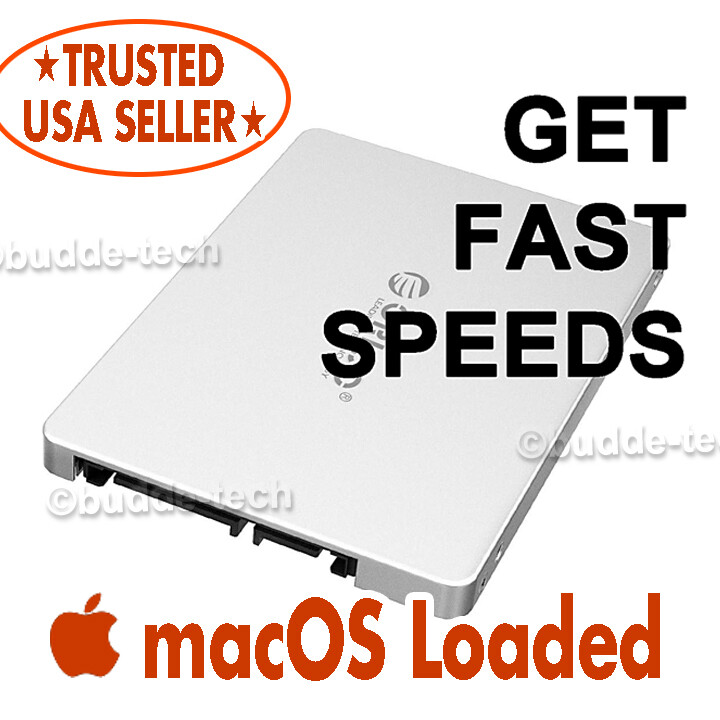 250GB SSD Drive 2.5” Apple Macbook Pro 2007 2008 2009 Mountain Lion a1347, a1181