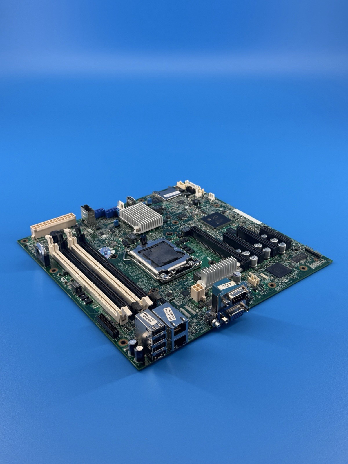 Server Motherboard LGA CPU Socket 4 RAM Slots Untested For Parts