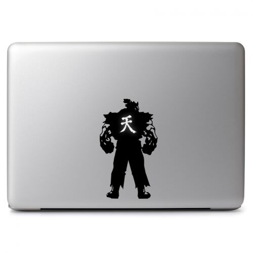 Capcom Street Fighter Vinyl Decal Sticker for 11 13 15 17 Macbook Air Pro Laptop
