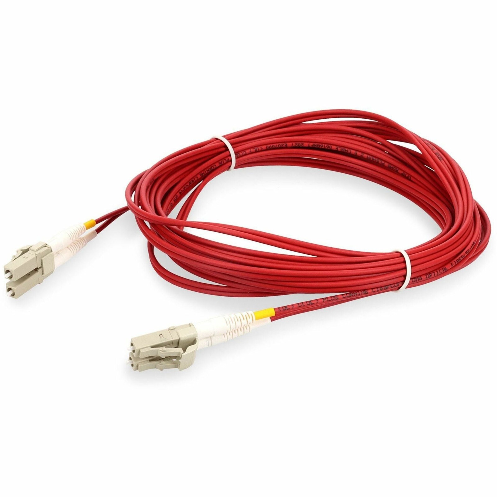 AddOn ADDLCLC5M5OM4RD 5m LC-LC Red OM4 Duplex Fiber Cable