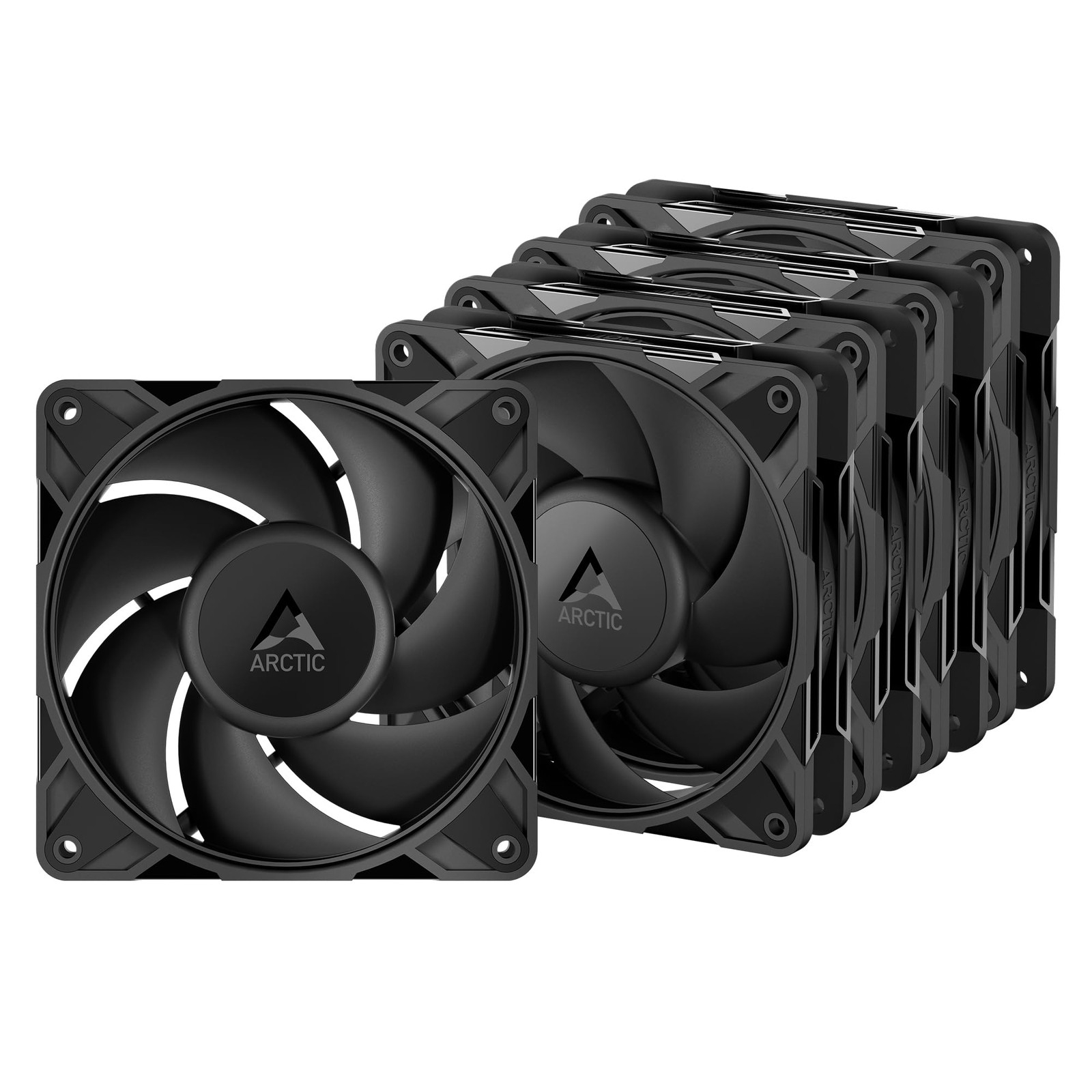 ARCTIC P12 Pro PST LN (5 Pack) Pack), black