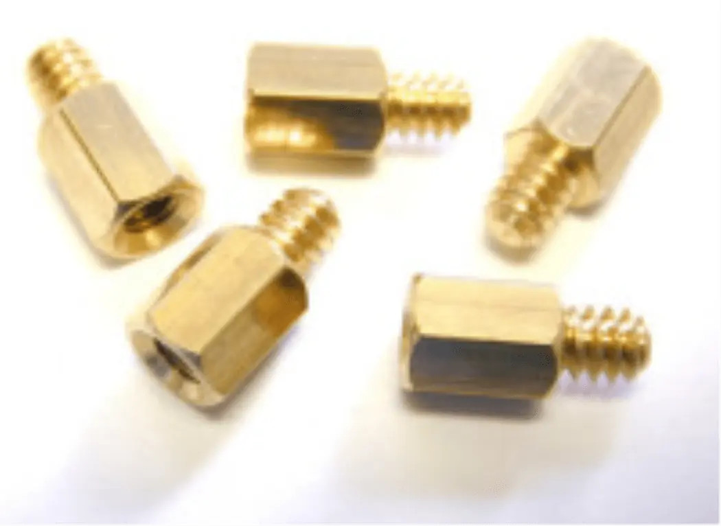 Metal Jackscrew motherboard Standoffs #6-32 to M3, pack of 10