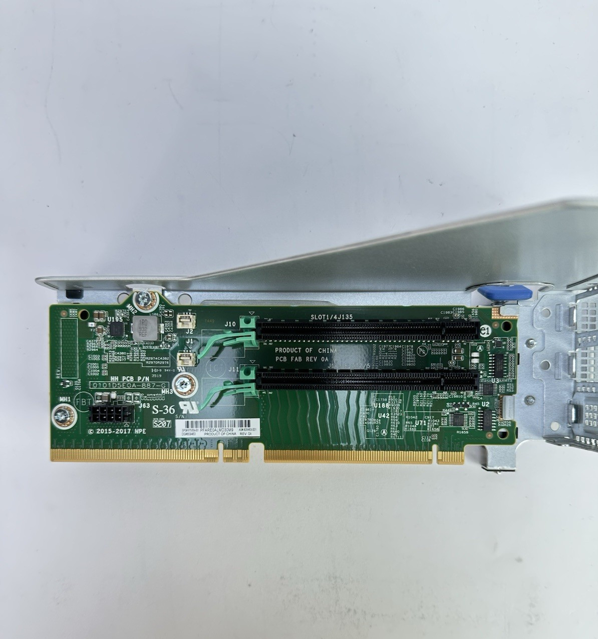 HPE DL38X DL380 DL385 Gen10 x16/x16 Riser Primary/Secondary Slot 1/2 GPU PCI-e