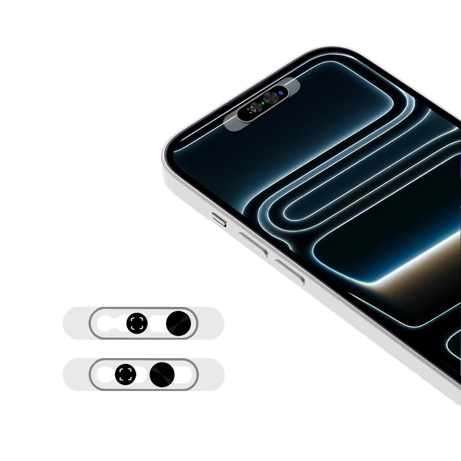 Front Camera Cover Compatible for iPhone 17/17 Air/17Pro/17Pro Max/16/16Plus/...