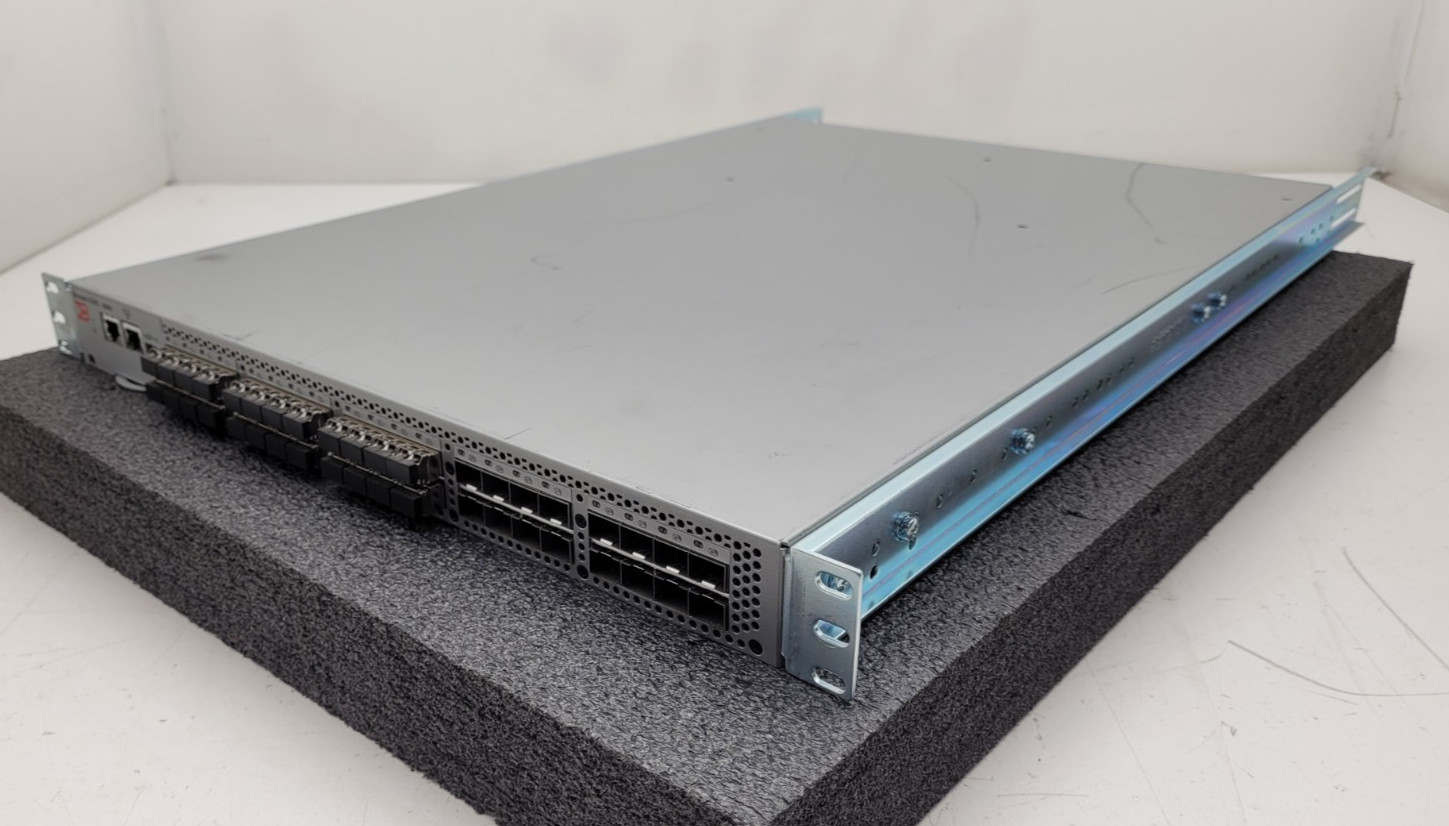 Brocade BR-5120-0008 8GB Fibre Channel Switch Fabric, 24 port POD, EGML 8 Gig FC