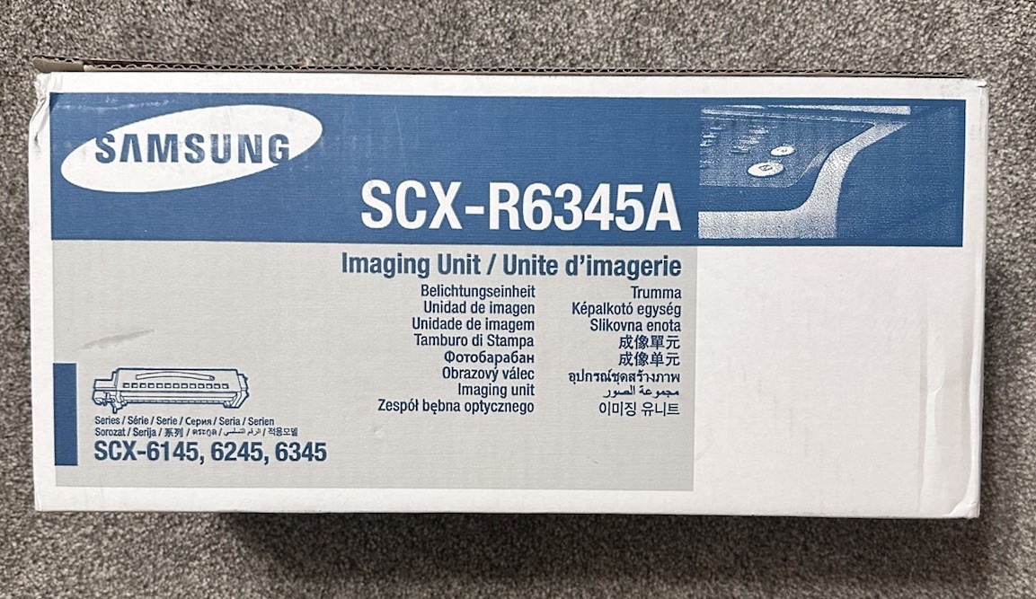 Samsung SCX-R6345A Drum Unit for SCX-6145, SCX-6245, SCX-6345 - White/Blue