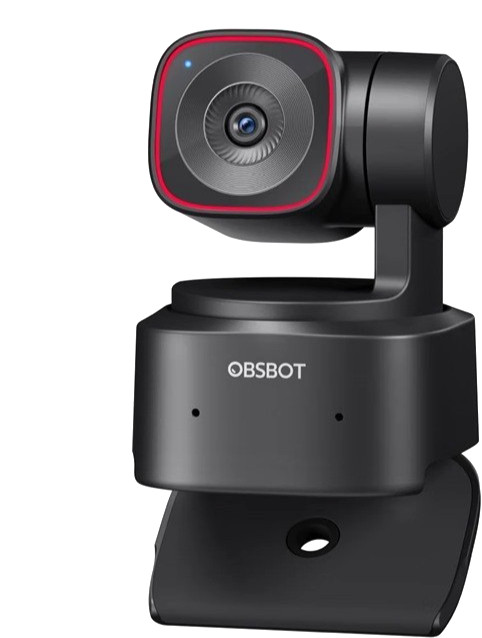 OBSBOT Tiny 2 Lite 4K Webcam for PC AI Tracking PTZ Gesture Control Microphones