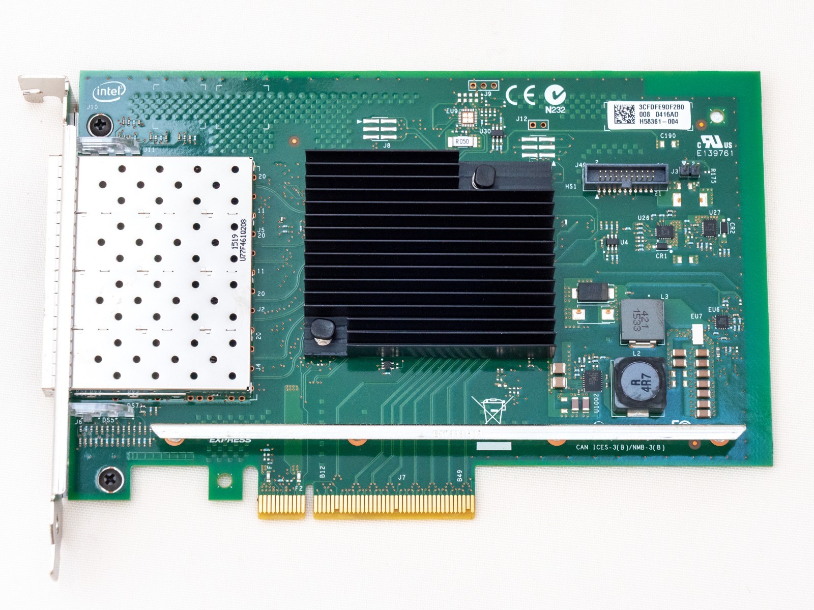 Intel X710-DA4 Quad Port 10GbE PCIe SFP+ NIC Genuine YottaMark Network Adapter