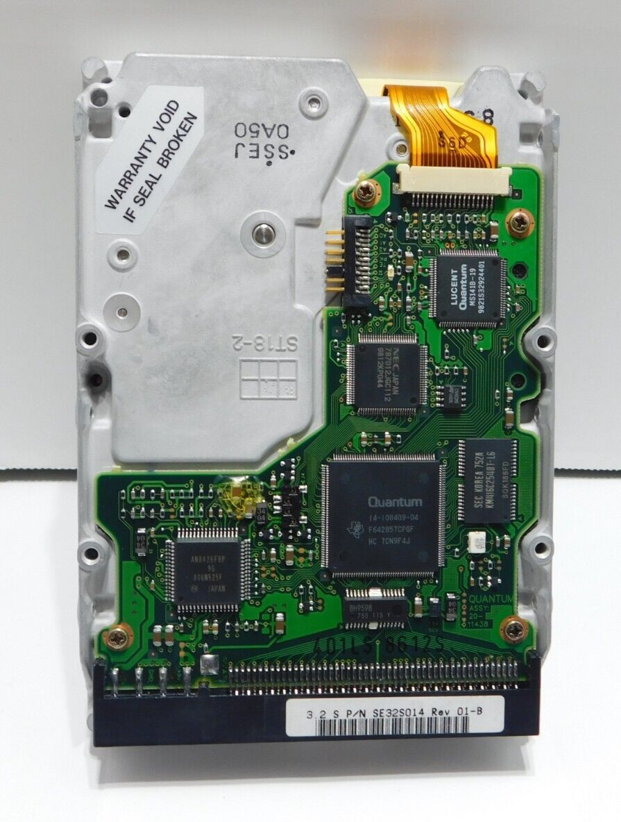 Quantum Fireball SE32S014 Internal Hard Drive, SE 3.2GB 5400RPM Ultra SCSI 50-Pi
