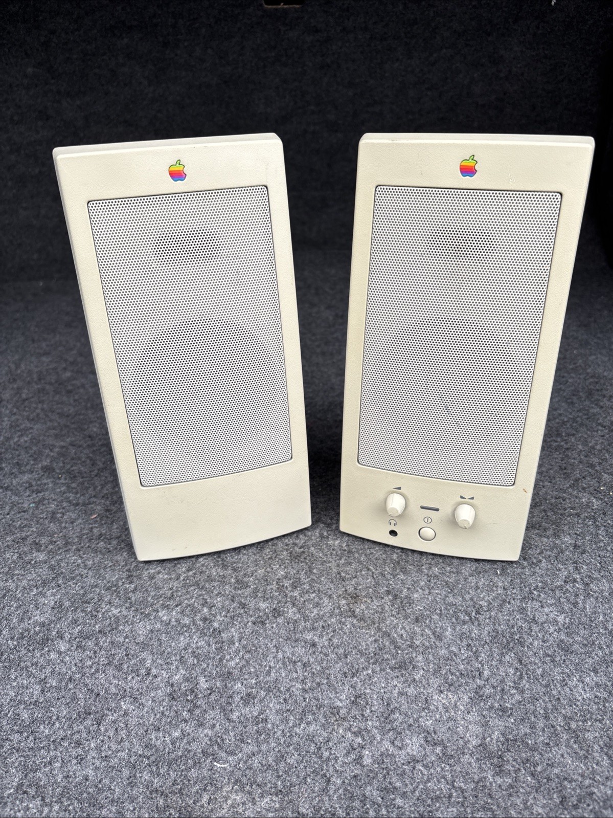 Apple Speakers Vintage 1993 iMac Apple 1 Lot Of 2 Apple Computer Model M6082