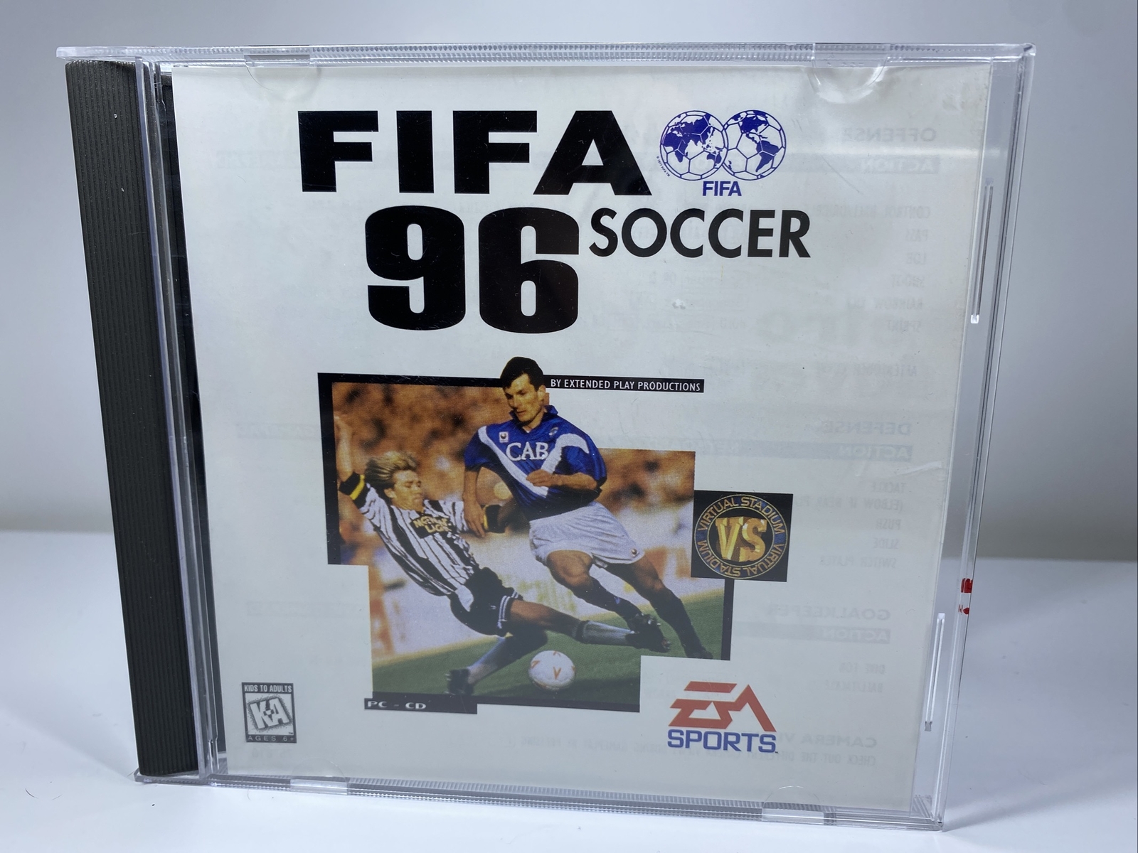 FIFA Soccer 96 (PC CD IBM) Rare