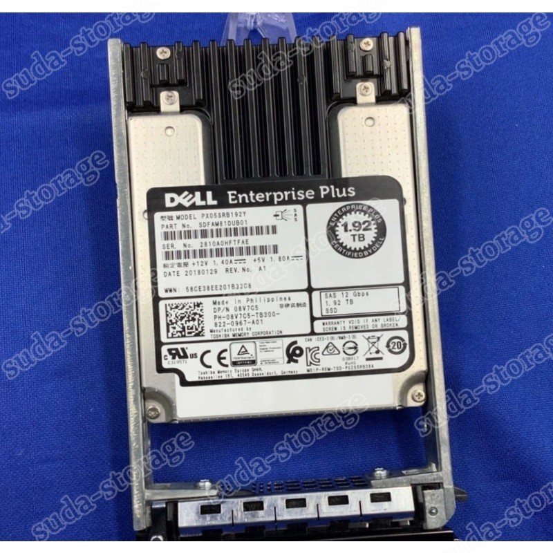 1PCS New 8V7C5 08V7C5 Dell Compellent 1.92TB SAS 12Gb/s 2.5'' SSD PX05SRB192Y