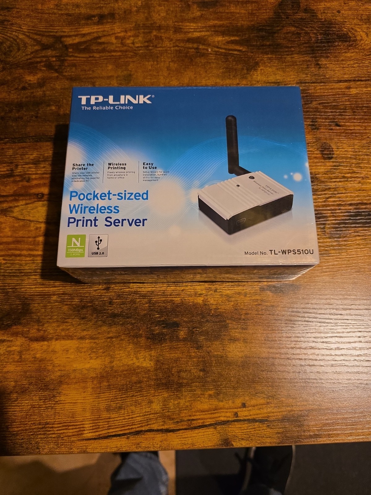 TP-LINK TL-WPS510U WIRELESS PRINT SERVER - New In Box Sealed 
