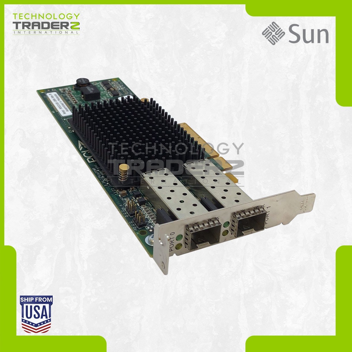 371-4306-01 Sun Emulex 8Gbps Dual Port PCI-E FC Adapter P002181-08A LPE12002